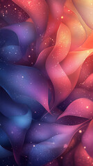 Wall Mural - Futuristic arcade style background with gradient neon blue, purple and pink colors.