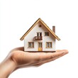 © brightdesigner - hand holding house