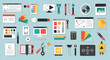 © DANI - Flat design graphic tools illustration for design projects and creative workflow