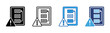 © gibranicon - Prioritization icon sheet multiple style collection