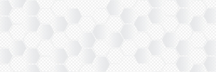 Wall Mural - vector hexagons pattern. geometric abstract background with simple hexagonal elements. medical, tech