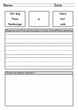 © Whimsy Studio - Beginner Sentence Writing Worksheets, Writing prompt, build a sentence activity