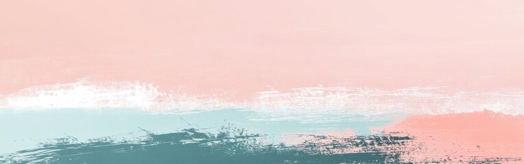 Aufkleber - Elegant minimalist gradient featuring soft pencil strokes and frayed edges in pastel hues
