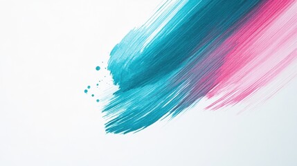Leinwandbilder - Bold pencil strokes create dynamic lines of color against a clean white background showcasing creativity and artistry