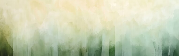 Poster - Abstract composition of soft vertical elements in calming colors blending harmoniously for a tranquil atmosphere