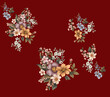 © DigitalArt - flower bunch and digital allover pattren and  black and white pattren