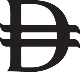 Wall Mural - dirham money symbol, sign, icon,
