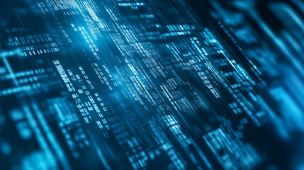 Dynamic software abstract background showcasing flowing data patterns and vibrant hues