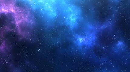 Wall Mural - stunning cosmic background of deep space nebula with stars and colorful clouds