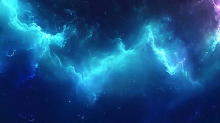 Wall Mural - space nebula background with glowing stardust and vibrant cosmic clouds for science projects