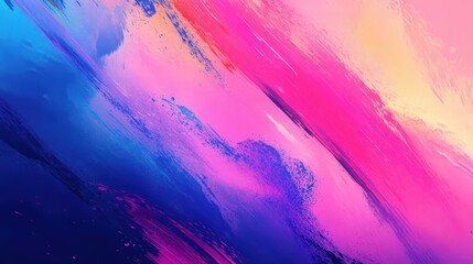 Wall Mural - a creative watercolor splash design with vibrant colors and artistic brush strokes