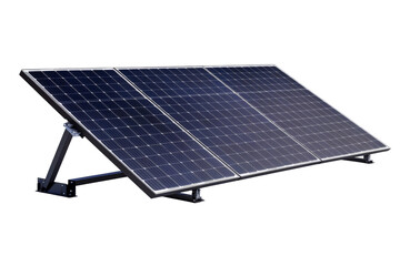 modern solar panel array showcasing clean energy technology with multiple photovoltaic modules on an