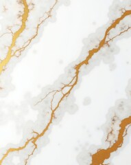 Aufkleber - the beauty of an abstract image that resembles the veins of gold that run through a white stone