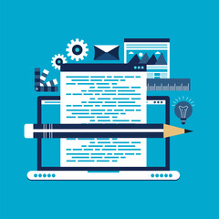 Web design concept