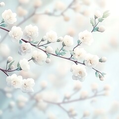  White Blossoms Spring Branch.