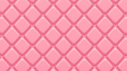 Poster - Pink diamond pattern creating stylish and geometric background