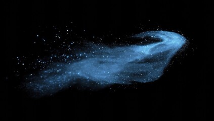 Wall Mural - abstract background with particles