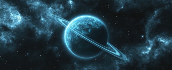 Wall Mural - abstract space background