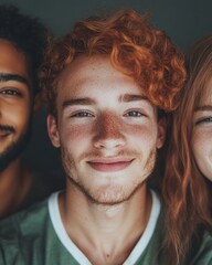 Poster - Authentic Workplace Diversity Inclusive Gen Z Team Dynamic Capturing Millennial Collaboration Vibes in Modern Professional Environments
