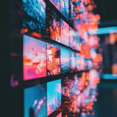 Aufkleber - Immersive Media Mosaic Dynamic Multi-Screen Content Visualization for Next-Gen Digital Marketing and Streaming Platform Engagement
