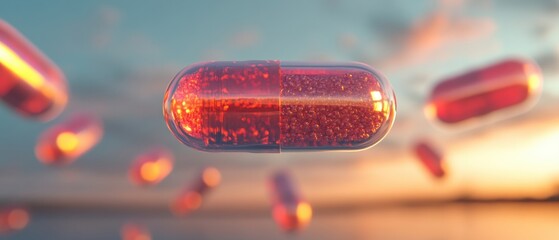 Poster - Nano-Engineered Pharmaceutical Breakthrough Dynamic Molecular Drug Delivery System Visualizing Precision Medicines Transformative Therapeutic Innovations in High-Resolution 8K