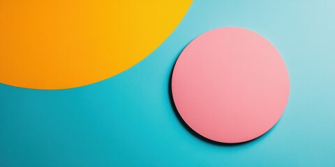 Aufkleber - Minimalist Color Theory Dynamic Geometric Abstract Design for Digital Branding, Creative Marketing, and Contemporary Visual Communication Strategy