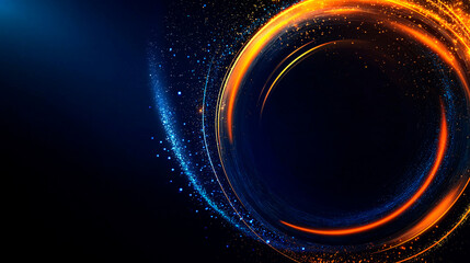 Wall Mural - abstract technology science background