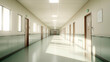 © predator - Empty Hospital Corridor Sunlight