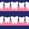 © Tetiana - Medicine seamless teeth pattern for wrapping paper and fabrics and linens