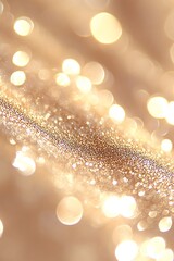Wall Mural - Gold Abstract Bokeh Background