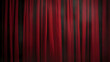 © Bruce - Photo of Red Curtain Background with Textured Fabric and Vertical Stripes