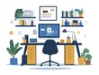 © Milana - Online Healthcare Services Telemedicine Illustration Set