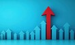 © kik - Leadership Growth Success Arrows Progress Strategy Achievement Innovation Forward Direction