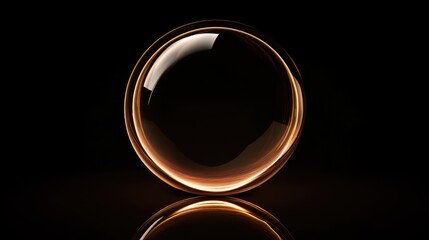 Wall Mural - abstract glowing orb