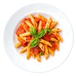© Chris - Delicious Penne Pasta with Tomato Sauce and Basil - Home Cooking Italian Style