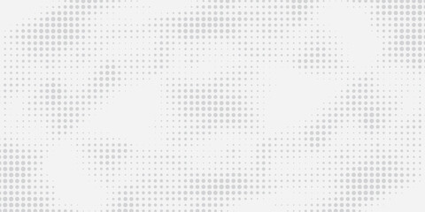 Wall Mural - Dot white gray wave light technology texture background. Abstract big data digital concept.eps 10