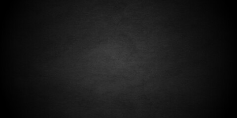 Wall Mural - abstract texture wall dark black grunge concrete background. panorama dark grey black slate backgrou