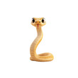 © HH CA Studio - Adorable Cartoon Snake with Big Eyes, 3D Render