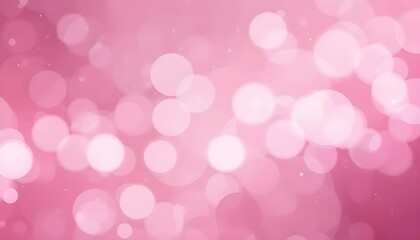 Wall Mural - elegant pink bokeh lights creating a beautiful abstract effect