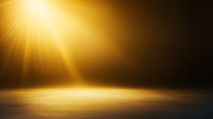 Wall Mural - Radiant light piercing the darkness, captivating display of illumination and contrast