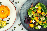 Salad of pumpkins.