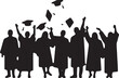 © Enamul - Graduation Celebration Silhouette Bundle