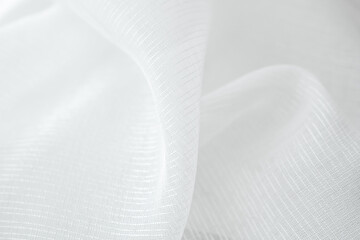 Wall Mural - abstract luxury white fabric texture background