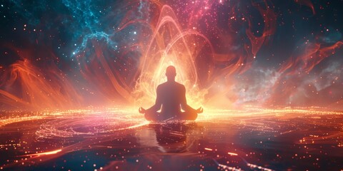 Fototapete - Illuminate your projects with dynamic imagery of enlightenment and clarity