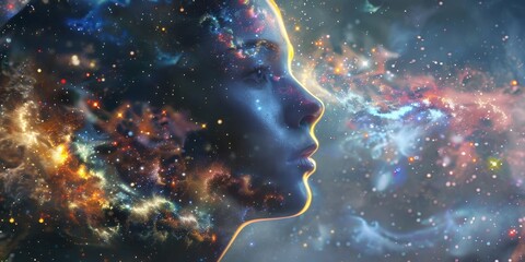 Fototapete - Uncover insights with captivating visuals of realization and revelations