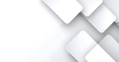 white paper on white background