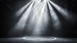 © Rangga - A Single Circle Illuminated in a Spotlight