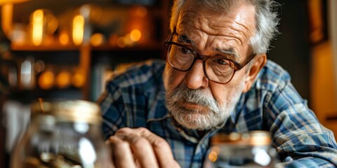 Aufkleber - Retirement planning and saving for the future with a pension fund