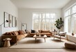 © Daniel - A living room filled with furniture and a large window.