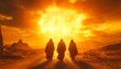 © Tahu - Desert Apocalypse Three Figures.